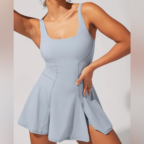 POPFLEX Dresses & Skirts - BRAND NEW Popflex Active Tie-Breaker Superdress™ - Cloudy Blue